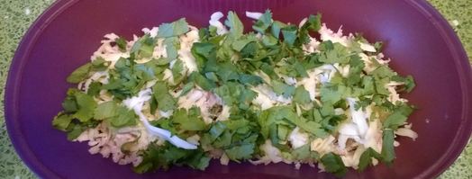 омлет с ветчиной и сыром в форме браво-дилайт. Шаг 3