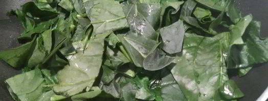 омлет со шпинатом и сыром. Шаг 2