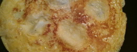 омлет со шпинатом и сыром. Шаг 5