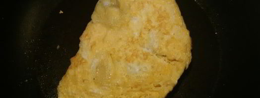 омлет со шпинатом и сыром. Шаг 7