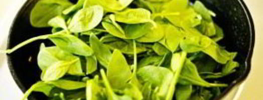 омлет со шпинатом. Шаг 6