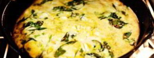 омлет со шпинатом. Шаг 10