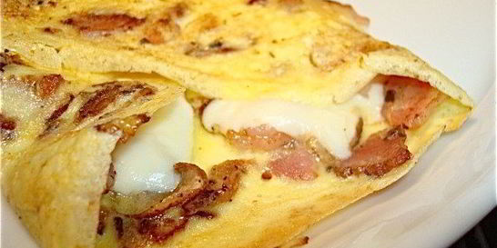 Омлет со сливками