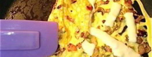 омлет со сливками. Шаг 11