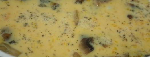 омлет со спаржей и шампиньонами. Шаг 2