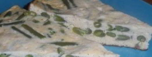 омлет со стручковой фасолью. Шаг 4