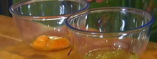 омлет-суфле с петрушкой, укропом и тархуном. Шаг 3