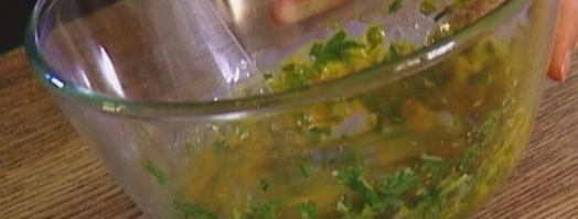 омлет-суфле с петрушкой, укропом и тархуном. Шаг 6