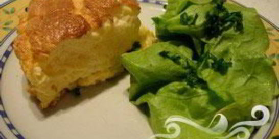 Омлет-суфле с сыром