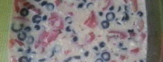 омлет в духовке с мукой. Шаг 5