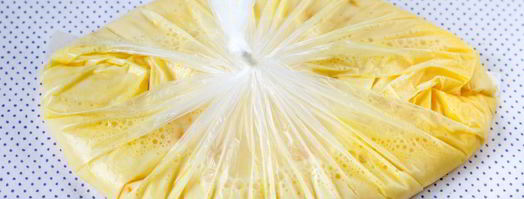 омлет в пакете. Шаг 4