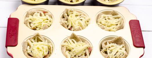 омлет запеченный в тосте. Шаг 13