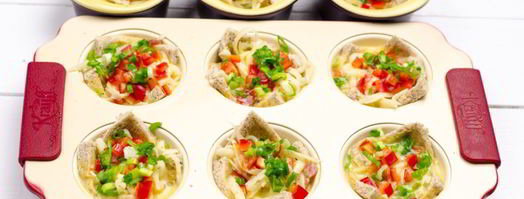 омлет запеченный в тосте. Шаг 16