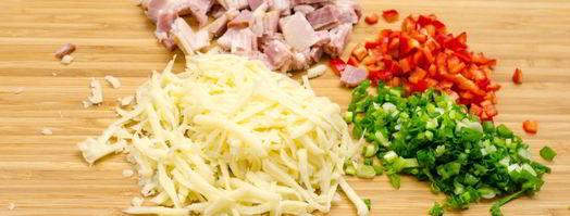 омлет запеченный в тосте. Шаг 4