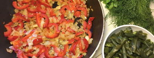 овощная фриттата. Шаг 2