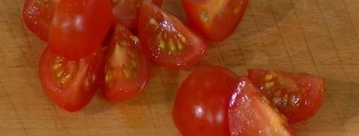 простой омлет с курицей и шампиньонами. Шаг 10