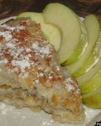 Сладкий омлет с фруктами