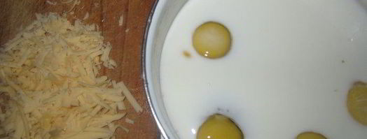 сырный омлет. Шаг 3