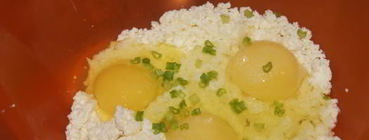 творожный омлет. Шаг 3