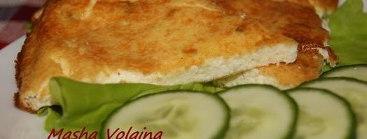 творожный омлет. Шаг 5