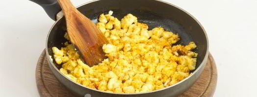 вегетарианский омлет с адыгейским сыром. Шаг 5