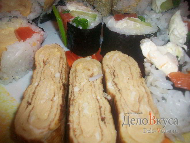 Рецепт японского омлета тамаго