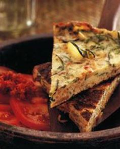 Эгга — Омлет с кабачками и луком по-арабски