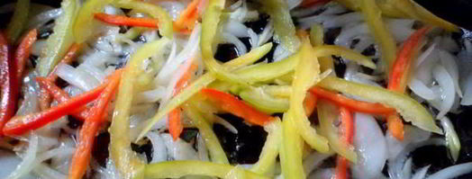 овощное соте из баклажанов. Шаг 11