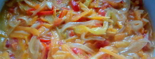 овощное соте из баклажанов. Шаг 17