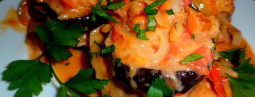 овощное соте из баклажанов. Шаг 18