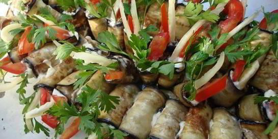 Пальчики из баклажан