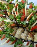 Пальчики из баклажан