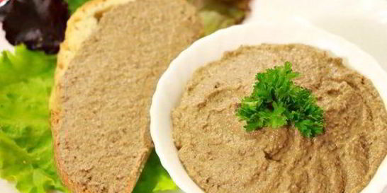 Быстрый печеночный паштет