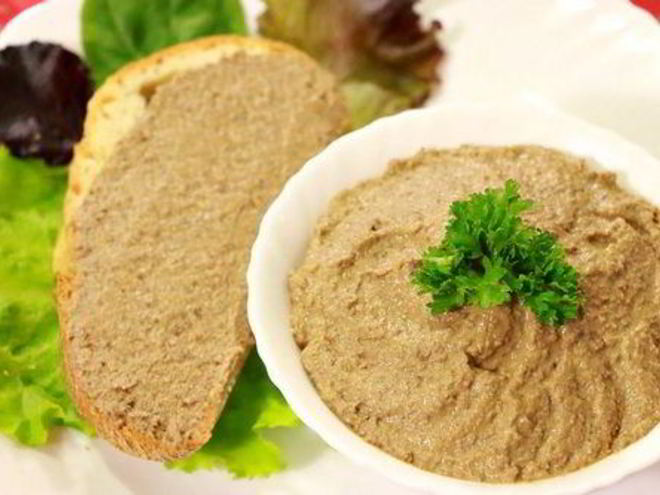 Рецепт быстрого печеночного паштета