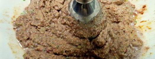 фасолевый паштет на томатных крекерах. Шаг 12