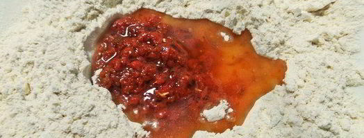 фасолевый паштет на томатных крекерах. Шаг 14