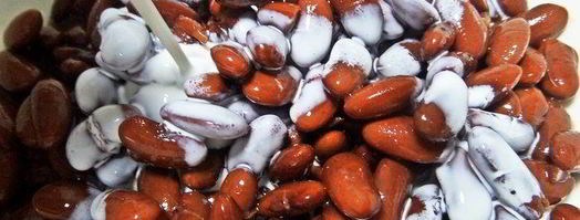 фасолевый паштет на томатных крекерах. Шаг 3