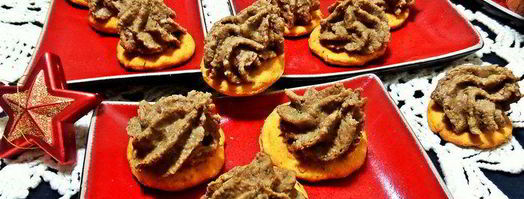 фасолевый паштет на томатных крекерах. Шаг 24