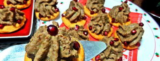 фасолевый паштет на томатных крекерах. Шаг 26