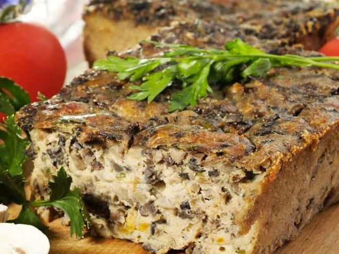 Рецепт грибного паштета в духовке