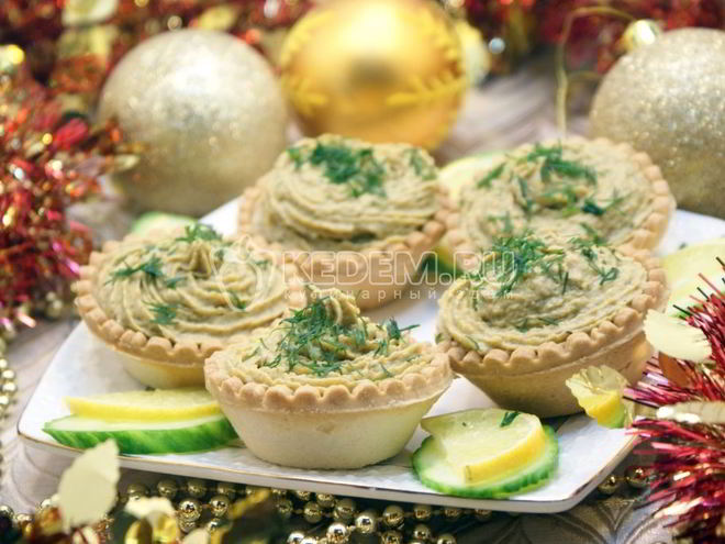 Рецепт куриного паштета с грибами