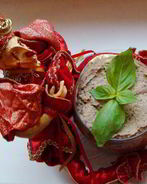 Куриный паштет с каштанами