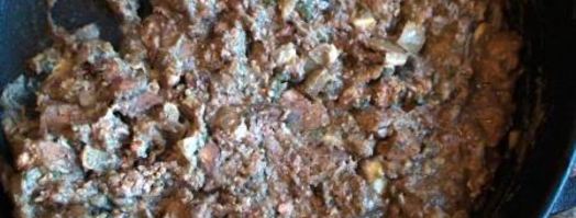 куриный паштет с каштанами. Шаг 5