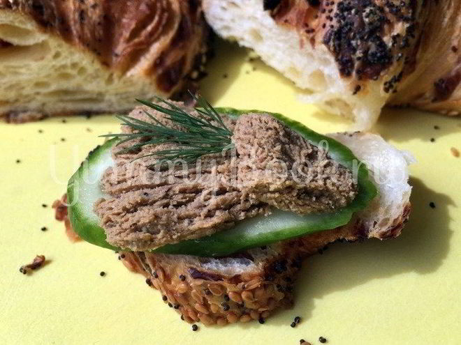 Рецепт куриного печеночного паштета на молоке