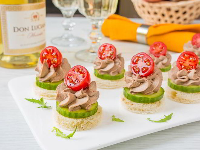 Рецепт нежного паштета из куриной печени