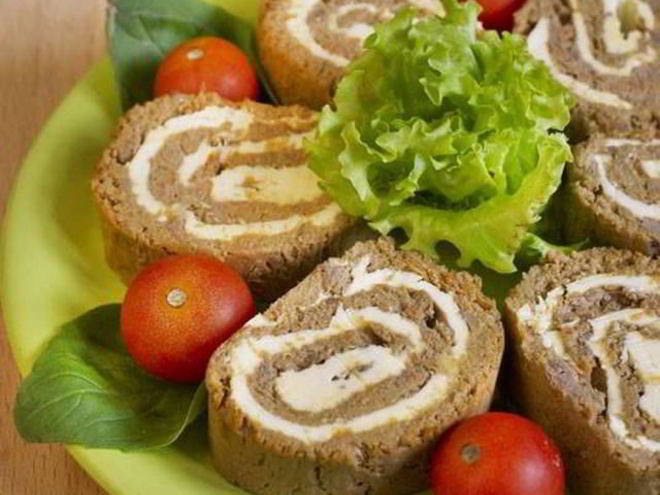 Рецепт нежного печеночного паштета с маслом