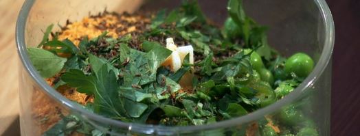 паштет и фалафель из зеленого горошка. Шаг 4