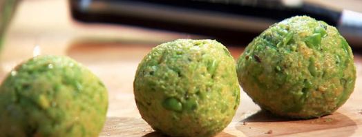 паштет и фалафель из зеленого горошка. Шаг 5