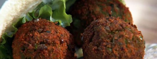 паштет и фалафель из зеленого горошка. Шаг 7