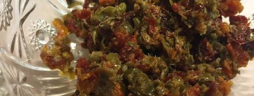 паштет из белой фасоли с вялеными помидорами. Шаг 3